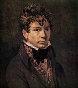 Jacques-Louis  David Portrait of Ingres oil